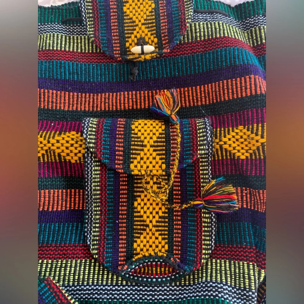 Colorful backpack. - Picture 3 of 4